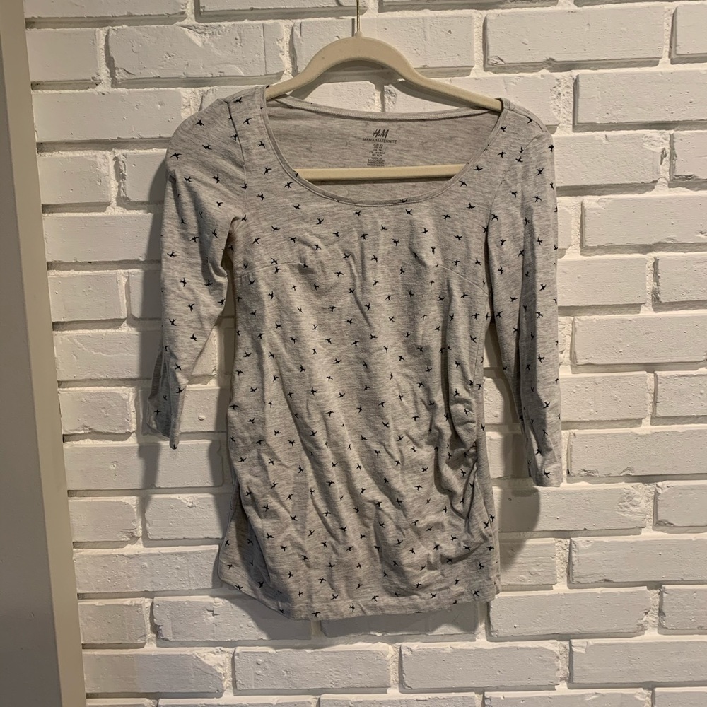 Soft Maternity Top 3/4 Sleeves